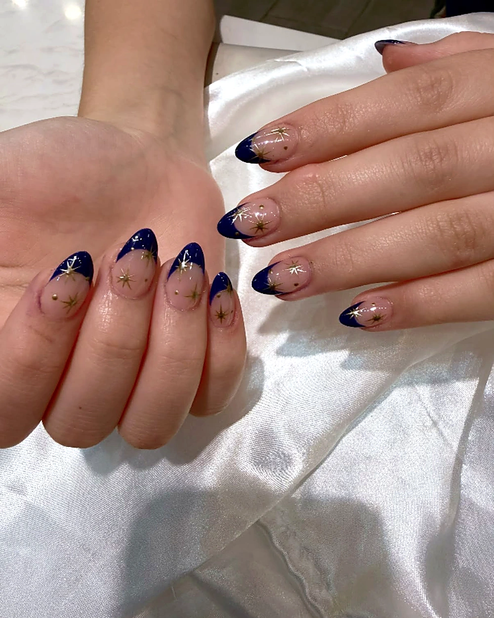 Manicure station detail at Serence Nail Spa